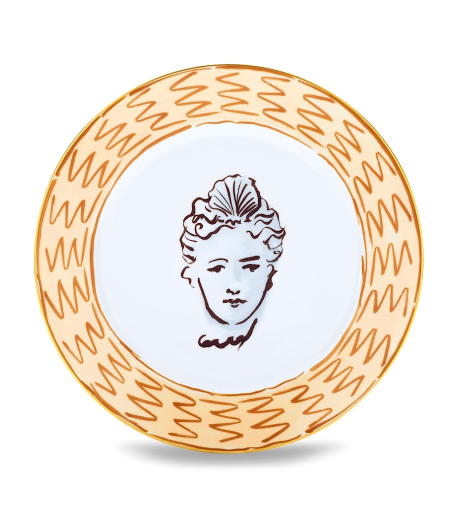 Porcelain Il Viaggio di Nettuno Plate (28cm) G00135001 Image 1