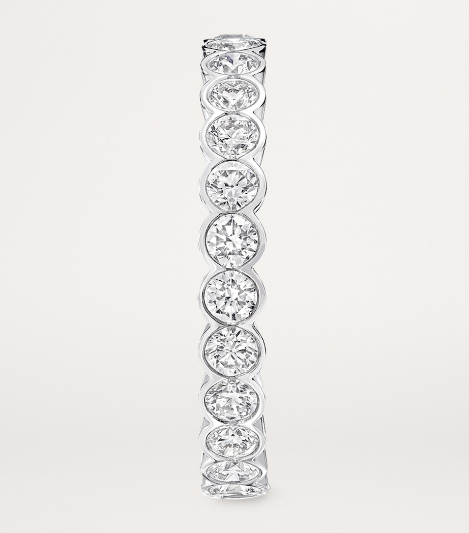 White Gold and Diamond Classic Eternity Ring WHITE GOLD Image 2