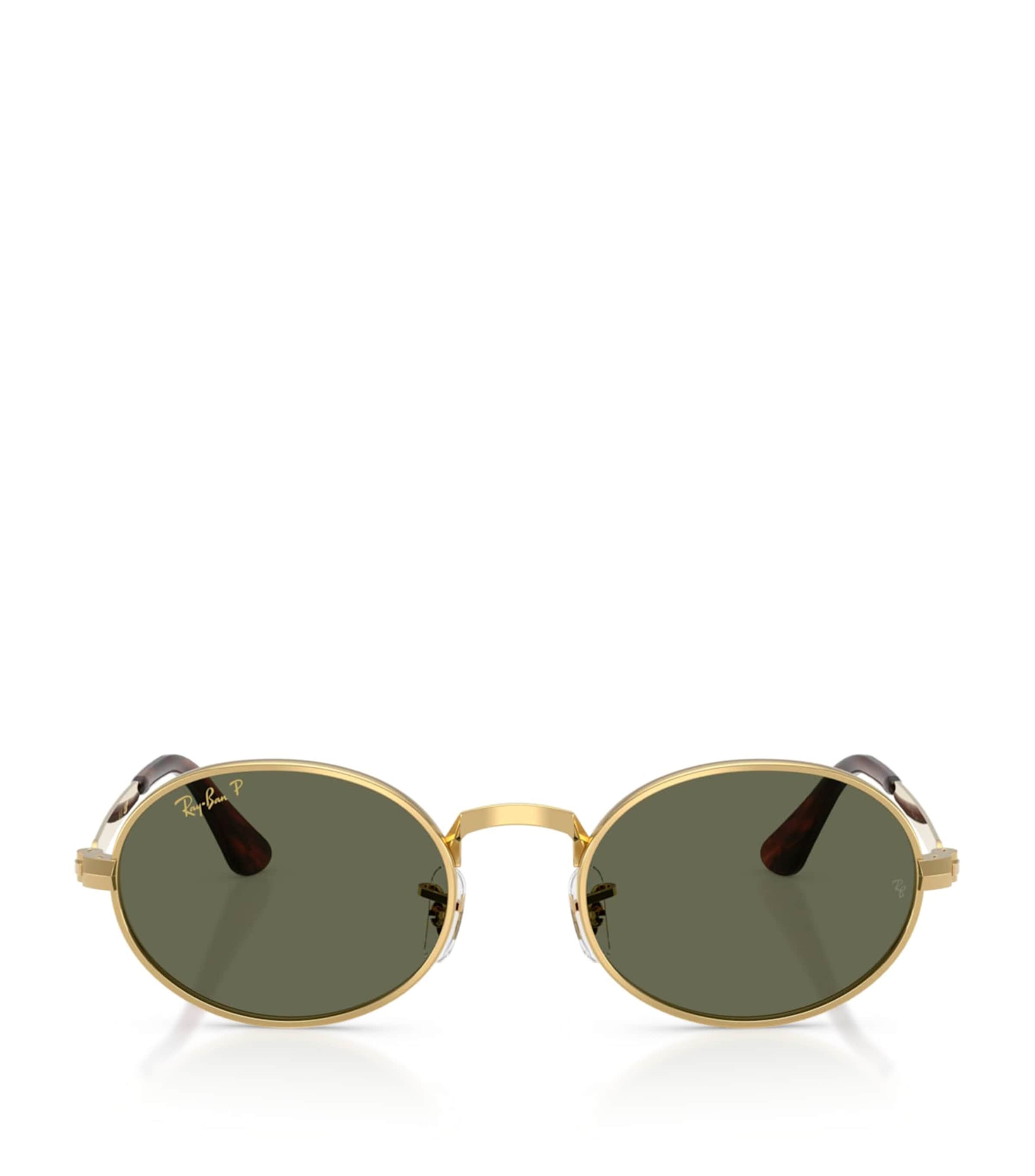 Ray-Ban By A$AP Rocky Oval Sunglasses Gold Image 1