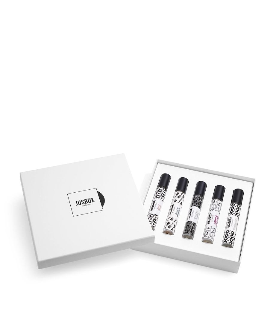 JUSBOX Greatest Hits Eau de Parfum Fragrance Gift Set (5 x 7.8ml) Image 1