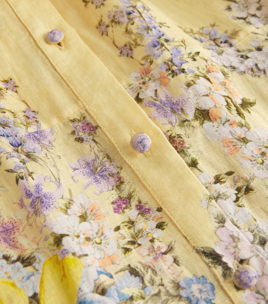 Linen Darling Buds Shirt Dress DARLING BUDS DARLBUD Image 5