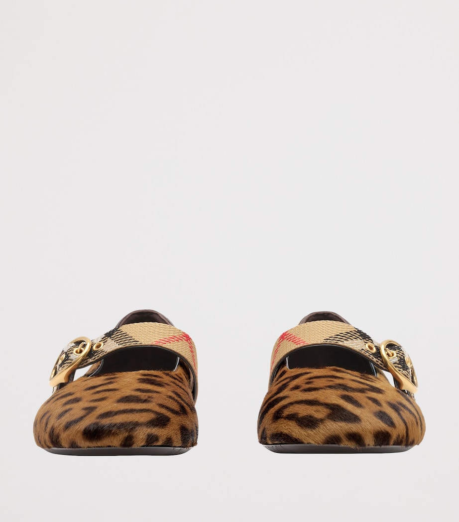 Burberry Leopard Print Robin Ballet Flats Leopard/black Image 2