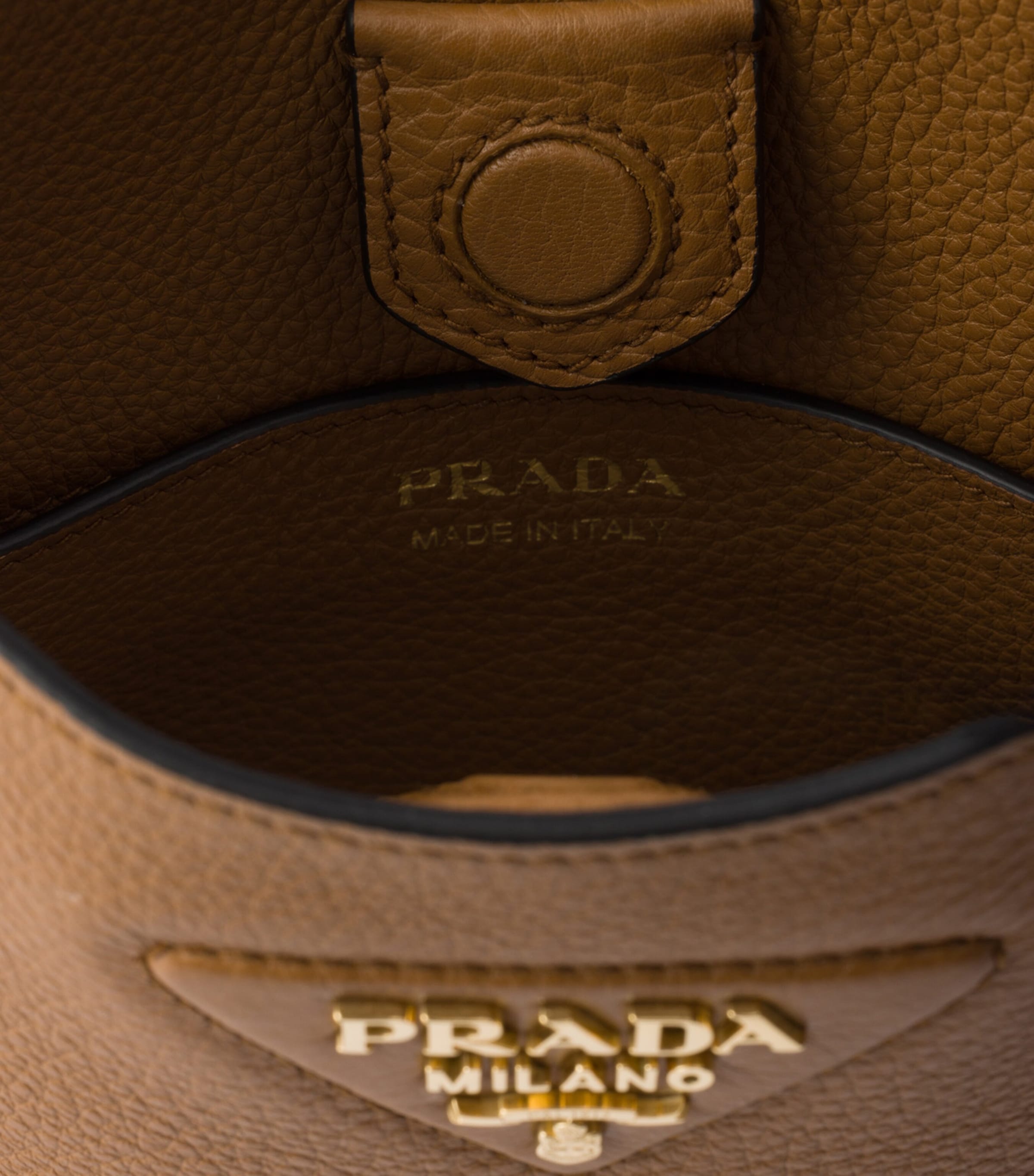 Prada Mini Leather Shoulder Bag Image 5