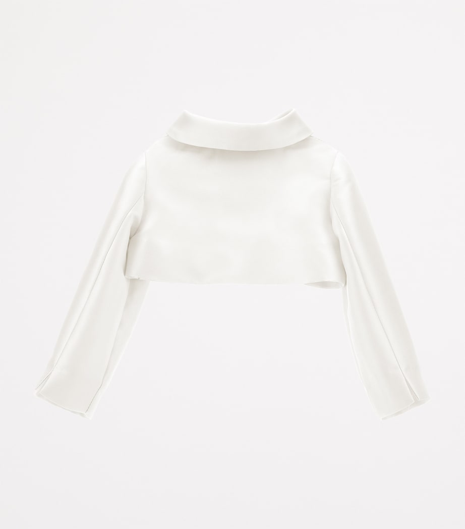 Satin Bolero Jacket (6-36 Months) PANNA Image 2