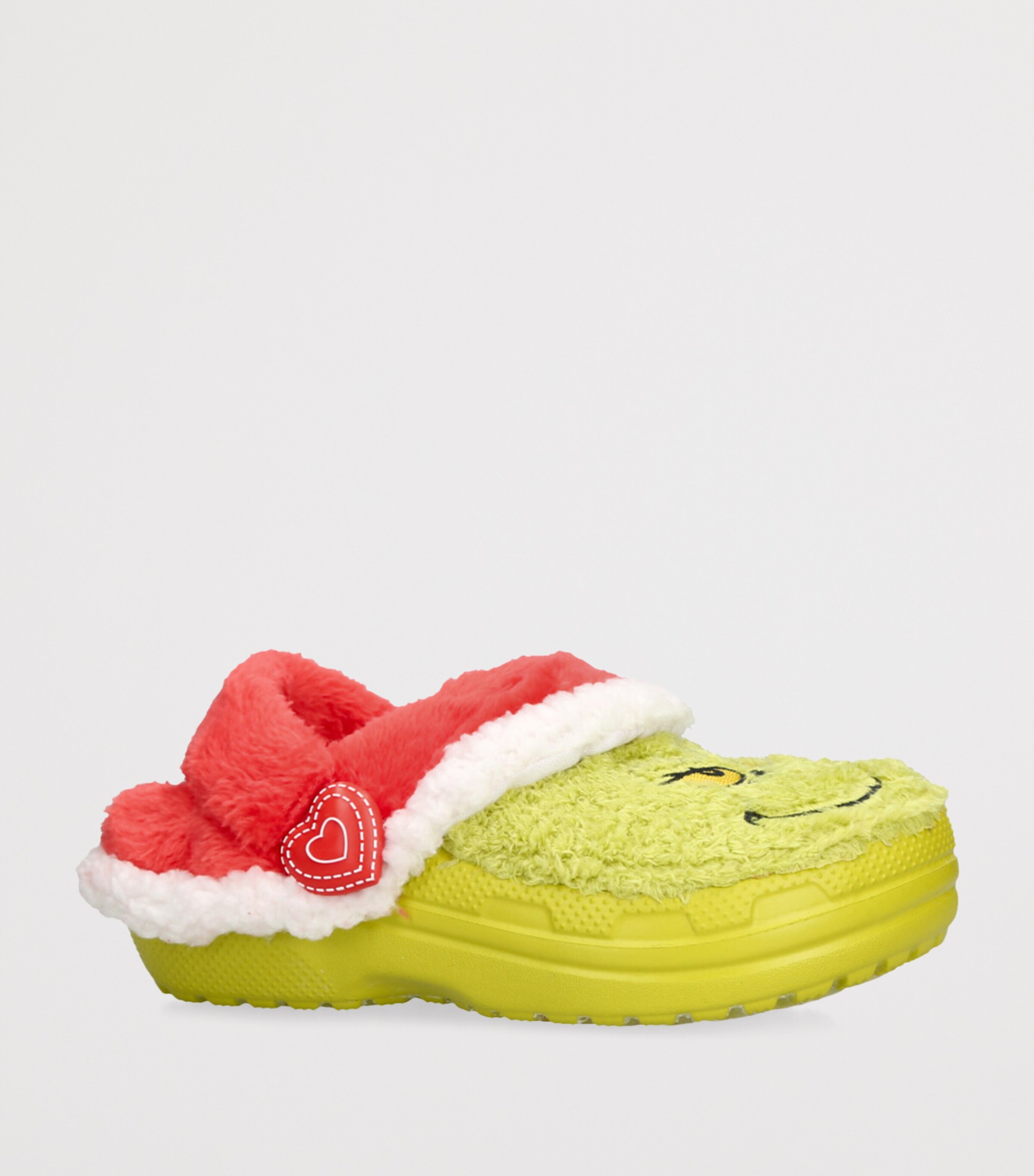 CROCS KIDS The Grinch Classic Lined Clogs Green Comb Image 3