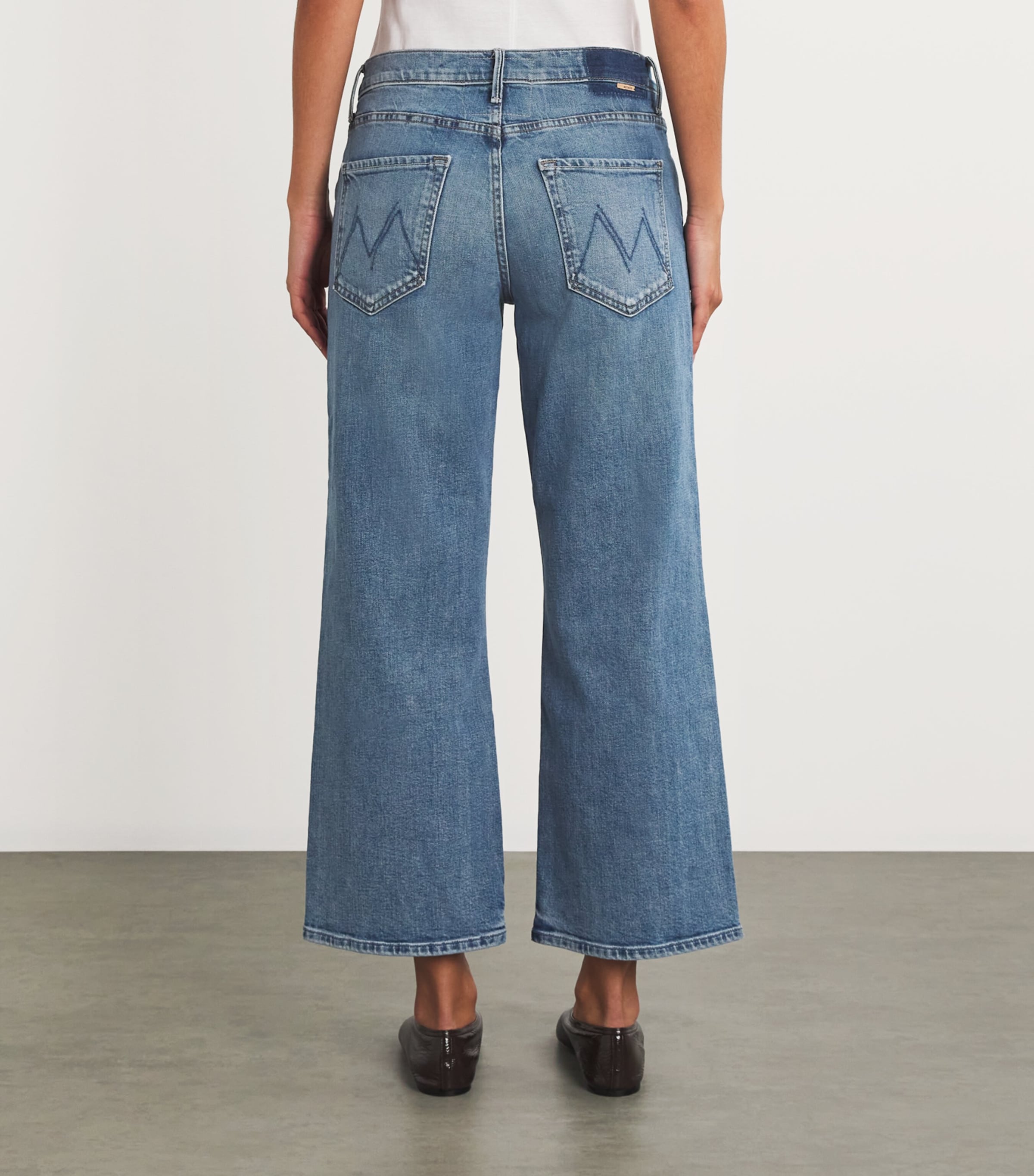 MOTHER Womens The Mid-Rise Maven Ankle Jeans Toil And Trouble Image 4