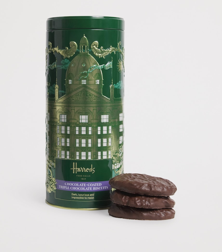 Triple Chocolate Biscuit Tin (200g) NO COLOUR Image 2