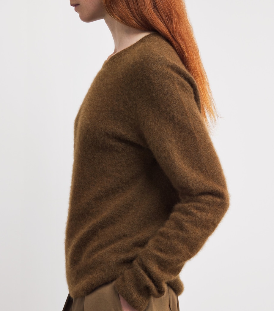 Lorynna Cashmere-Silk Sweater OAK Image 5
