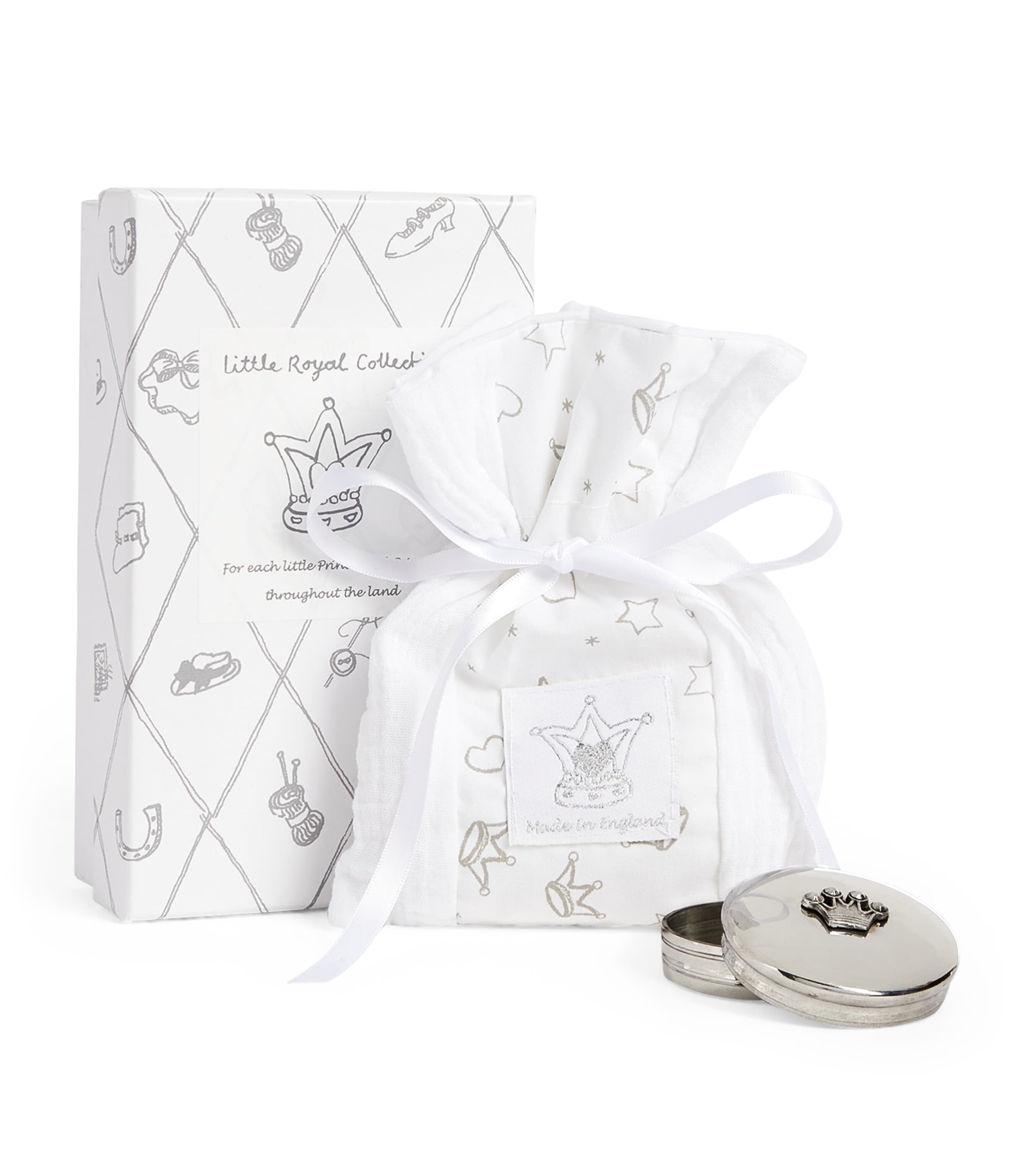 English Trousseau Little Royal Keepsake Box In Neutral