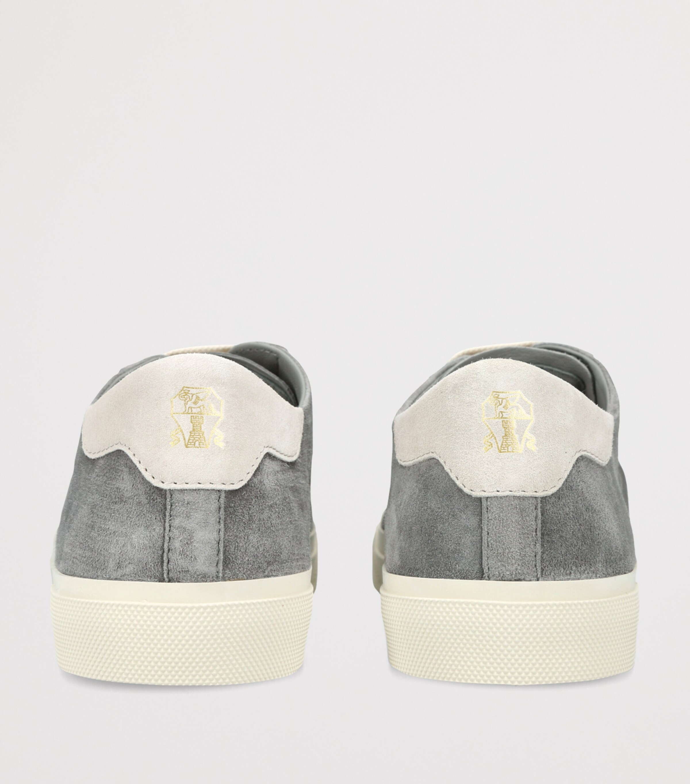 Brunello Cucinelli Suede Sneakers Grey Image 2