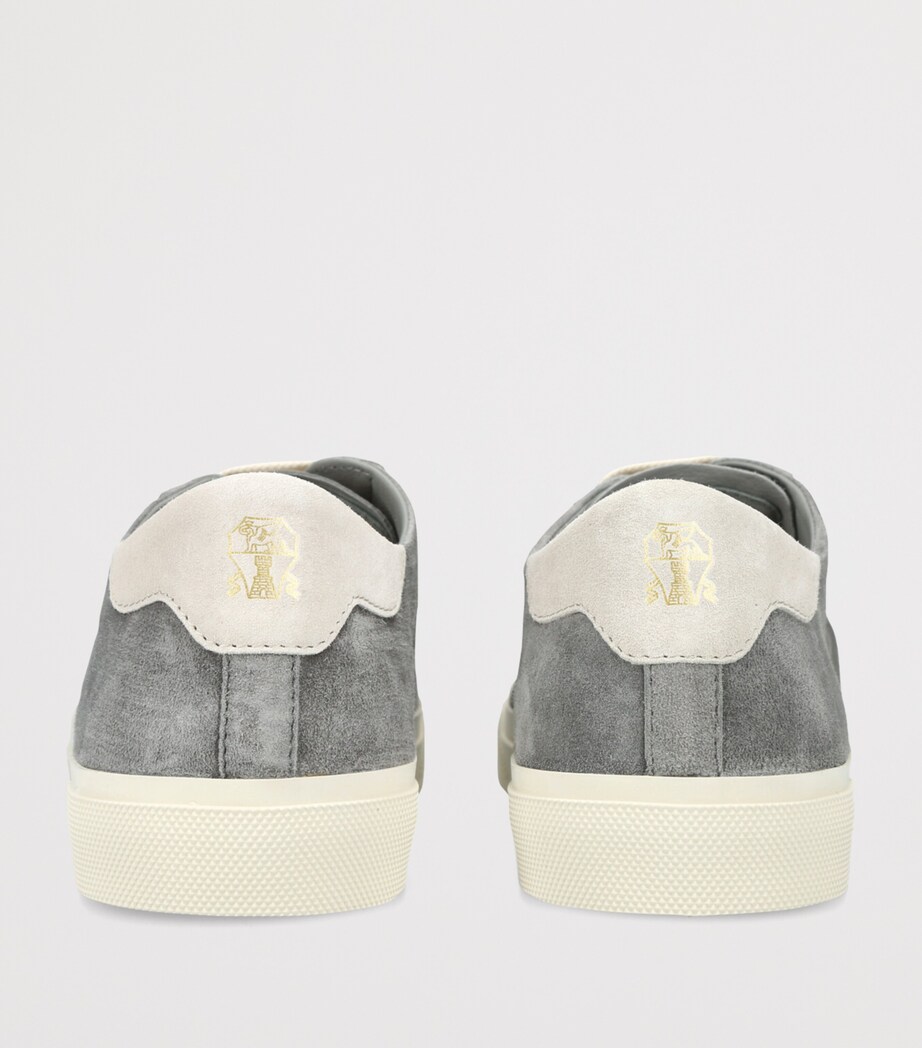Brunello Cucinelli Suede Sneakers Grey Image 2