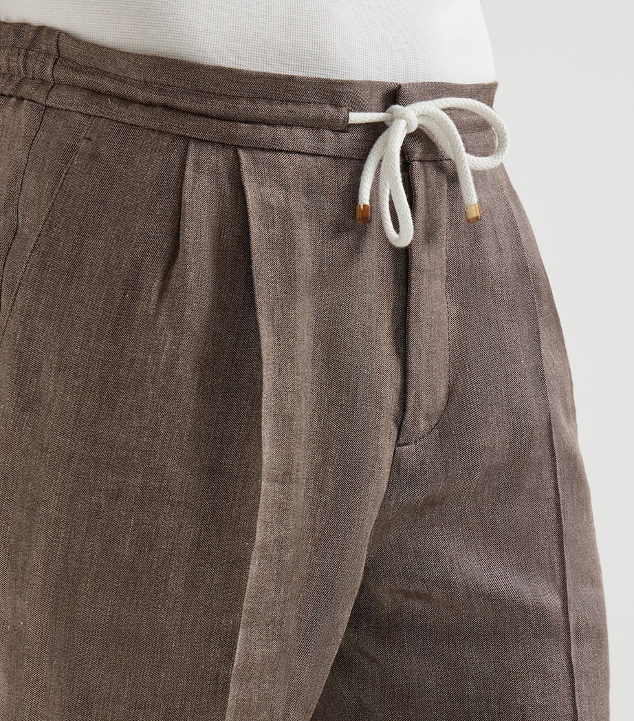 Brunello Cucinelli Mens Drawstring Leisure Trousers Image 6