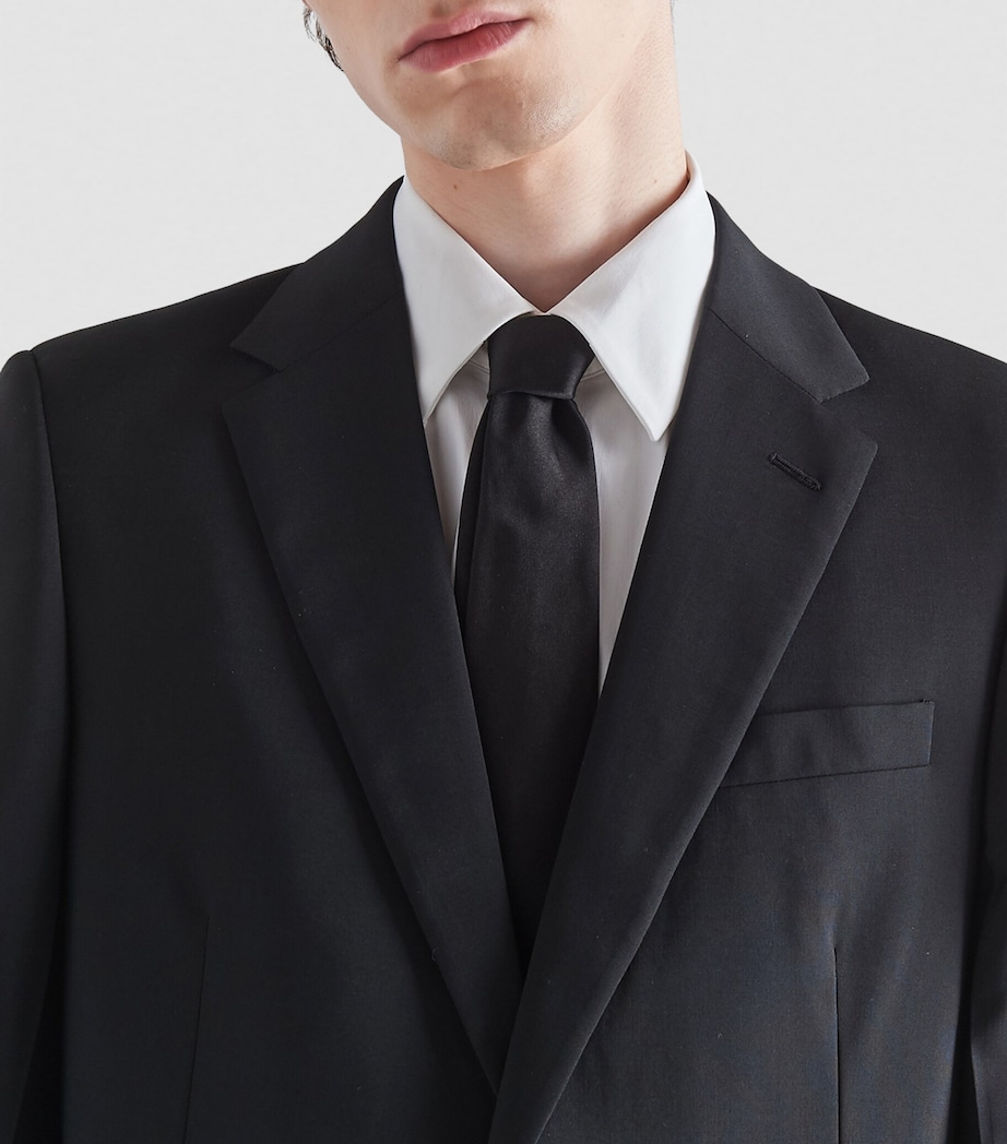 Wool-Mohair Blazer F0002 Image 6