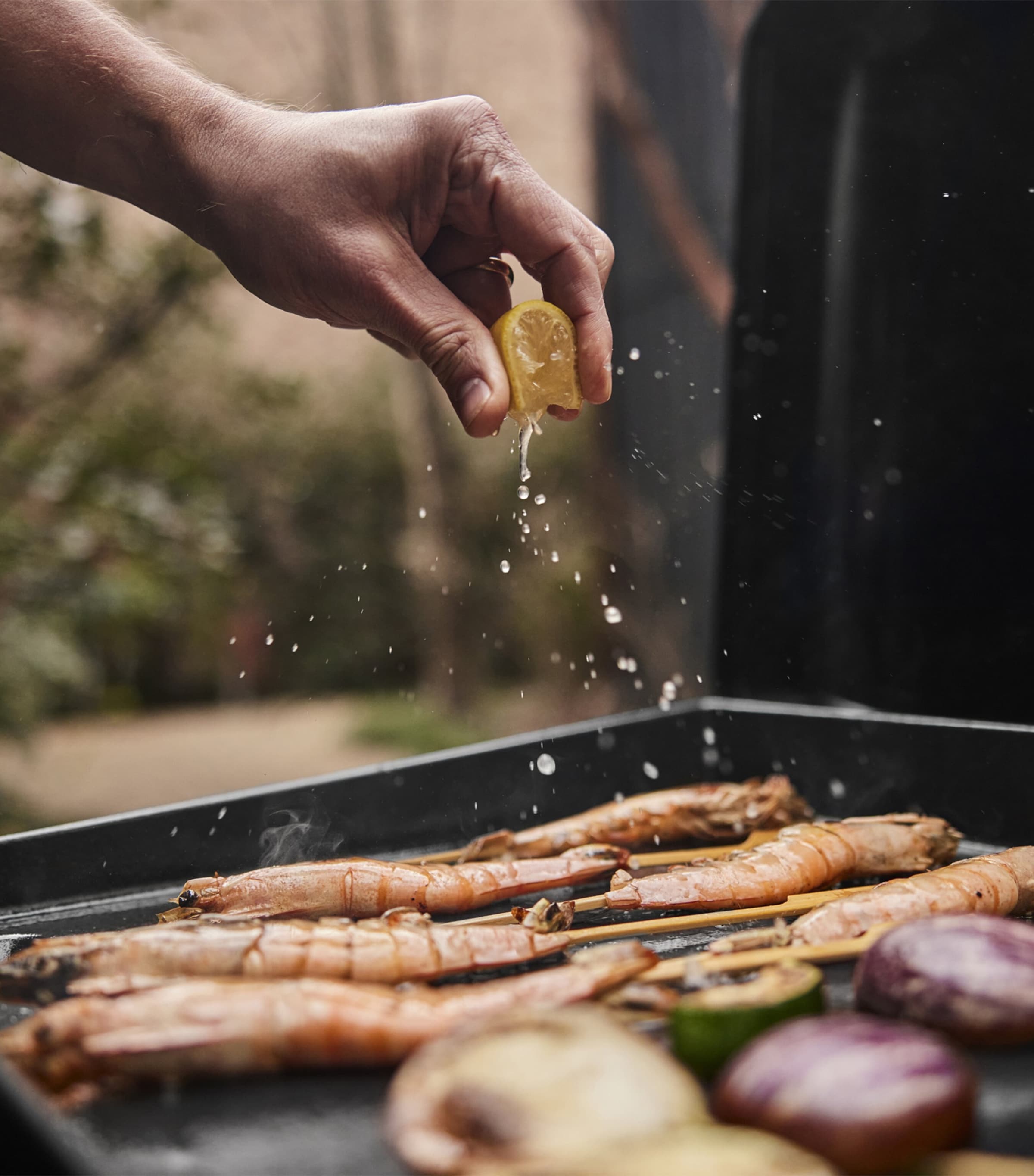 Slate Premium Griddle BBQ (43cm) BLACK Image 5