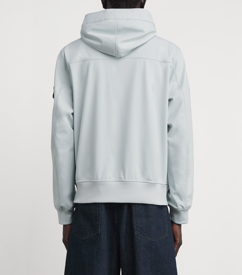 Stone Island Mens Softshell Hooded Parka Image 5