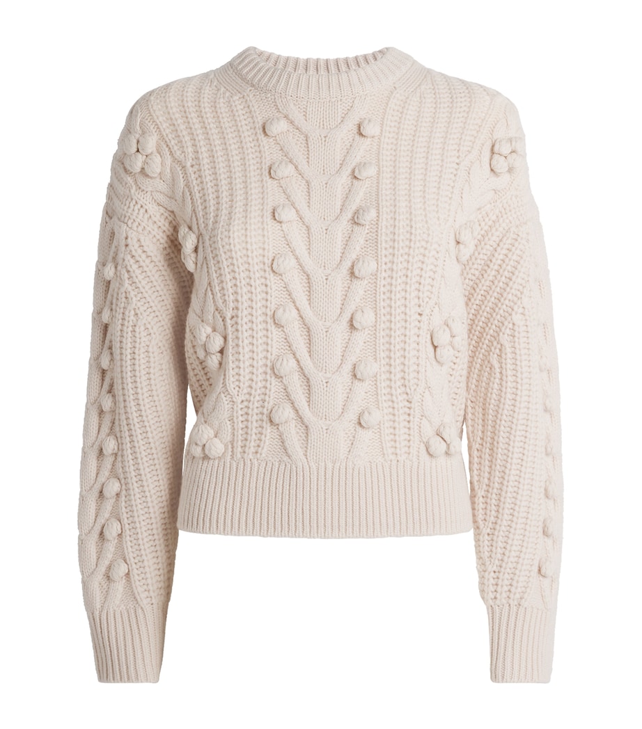 Wool-Cashmere Indra Sweater ALABASTER Image 1