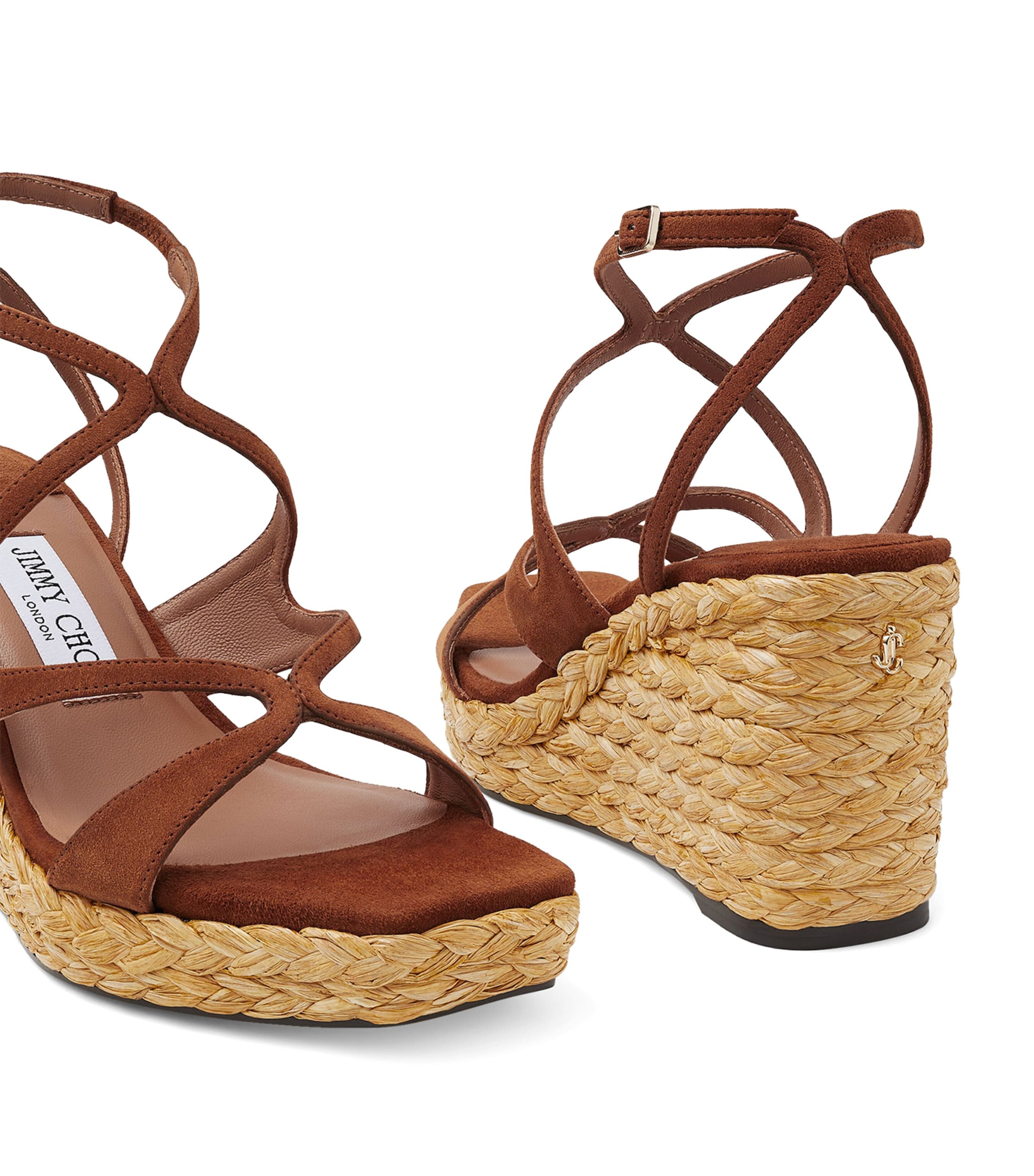 Ayla 85 Wedge Sandals TAN Image 5