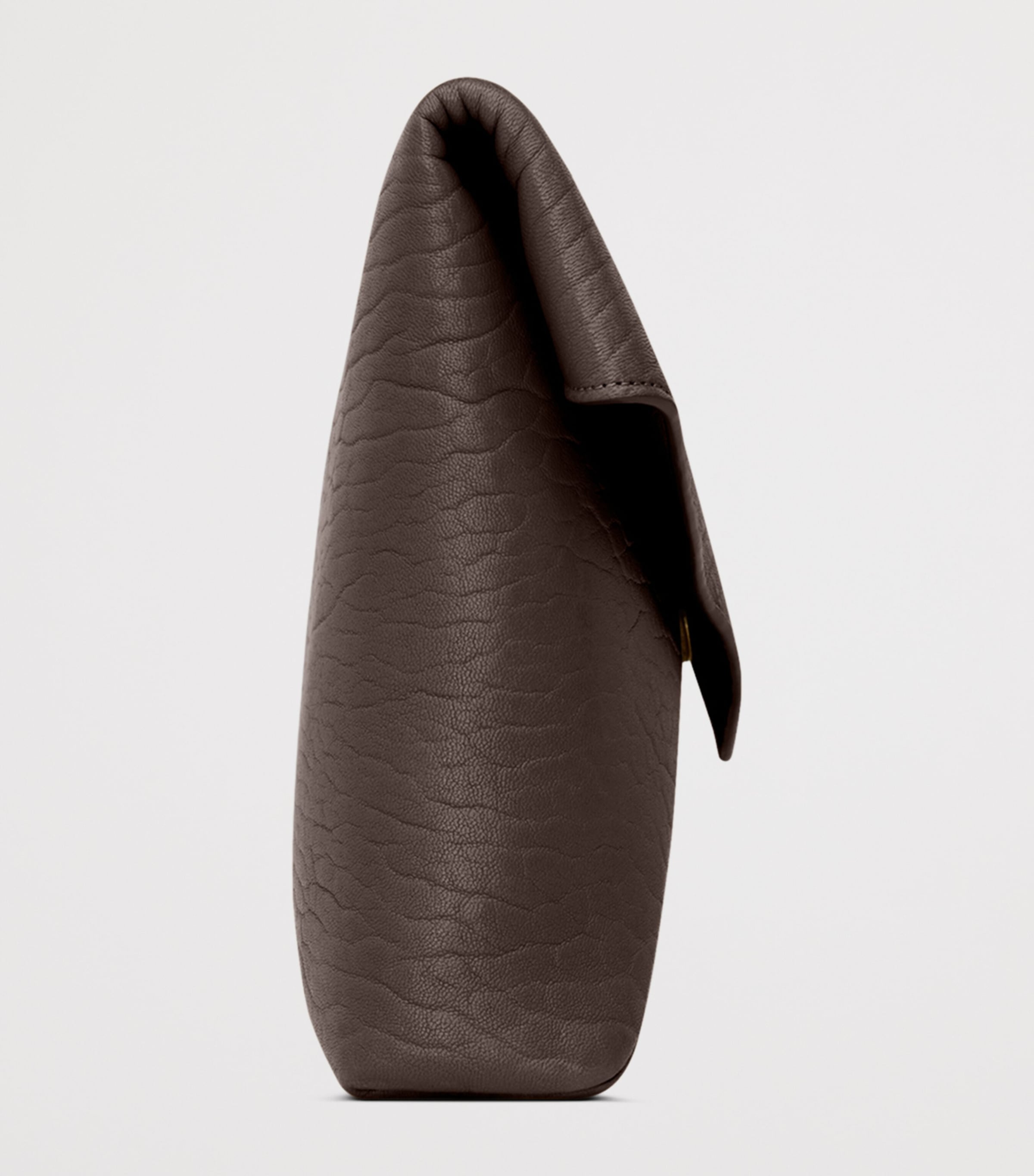 Saint Laurent Large Leather Cassandre Envelope Clutch Bag Image 3