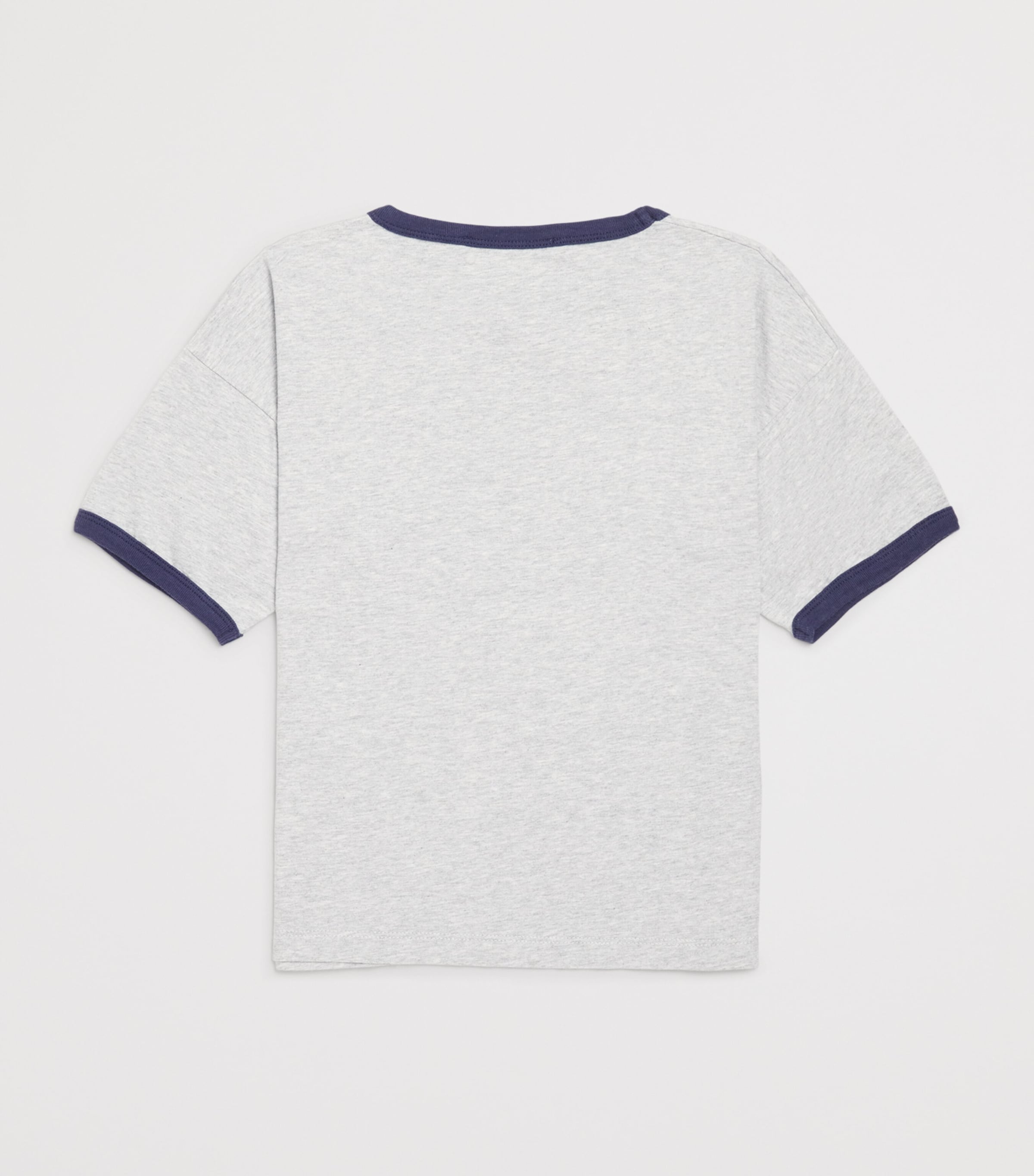 Organic Cotton Mr Pickles T-Shirt (6-7 Years) HEATHER GREY Image 2