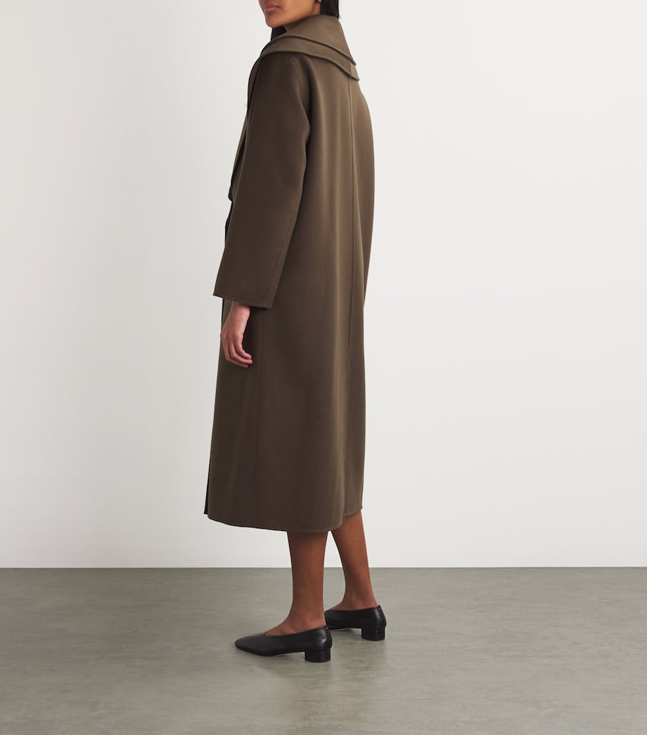 Wool Double-Faced Pea Coat 243_400 TAUPE Image 4