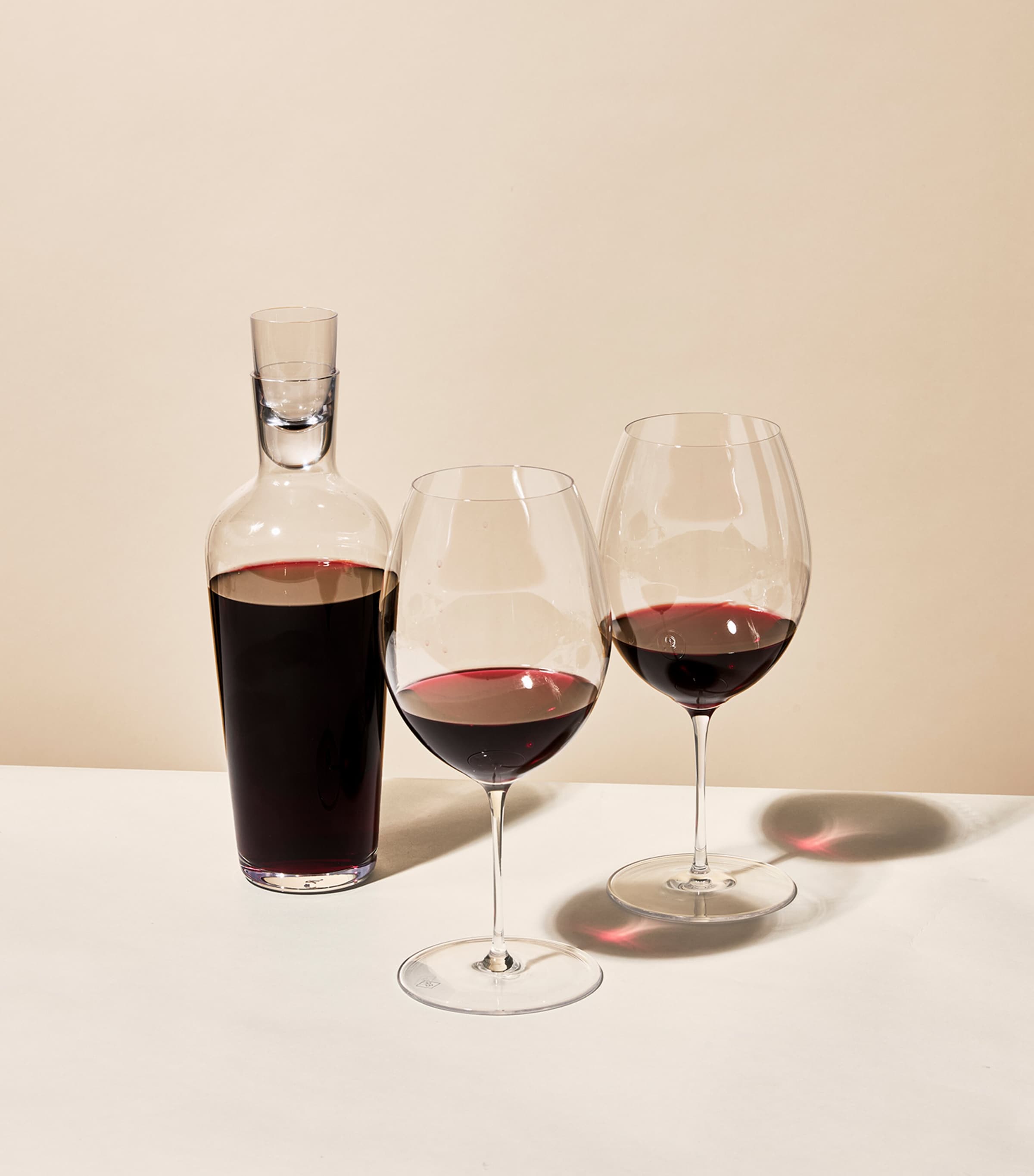 Richard Brendon Bordeaux Wine Glasses (Set of 2) Clear Image 4
