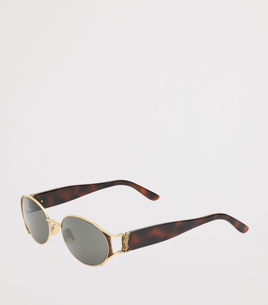 Saint Laurent Oval Sunglasses Image 2