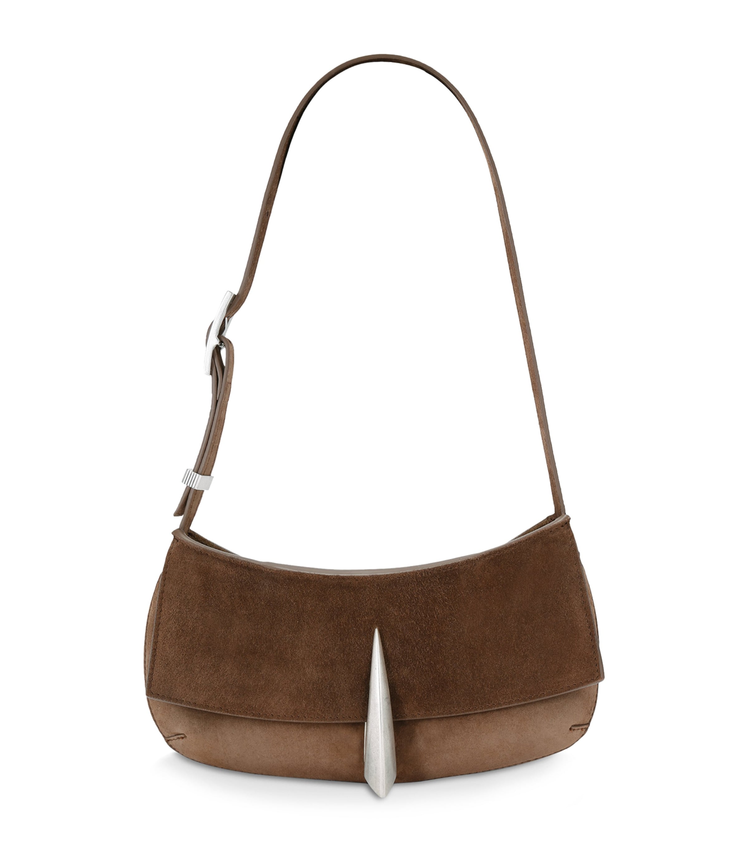 BENEDETTA BRUZZICHES Woman Shoulder bag Brown