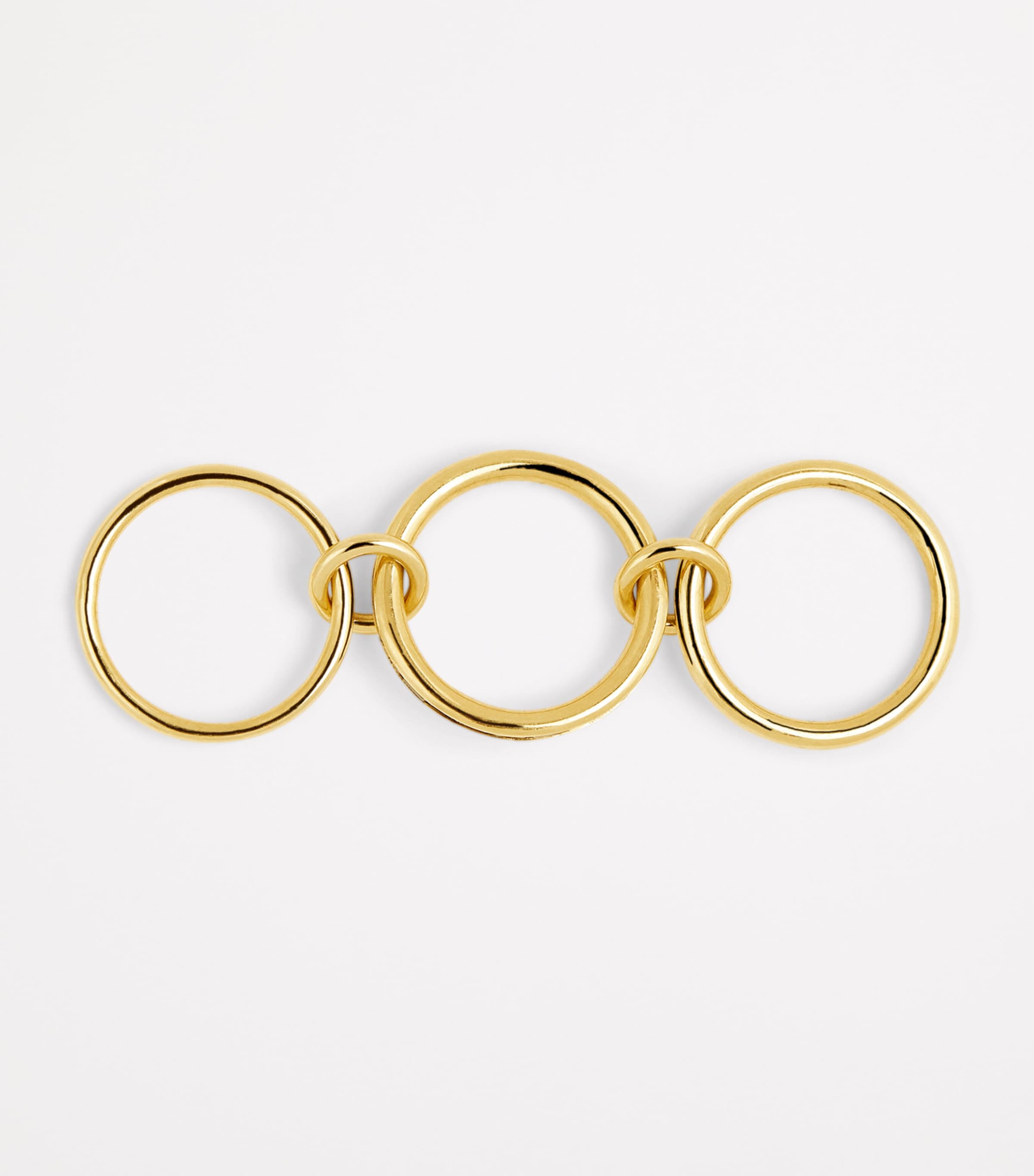 Spinelli Kilcollin Yellow Gold and Sapphire Pyrus Ring Yellow Gold Image 3