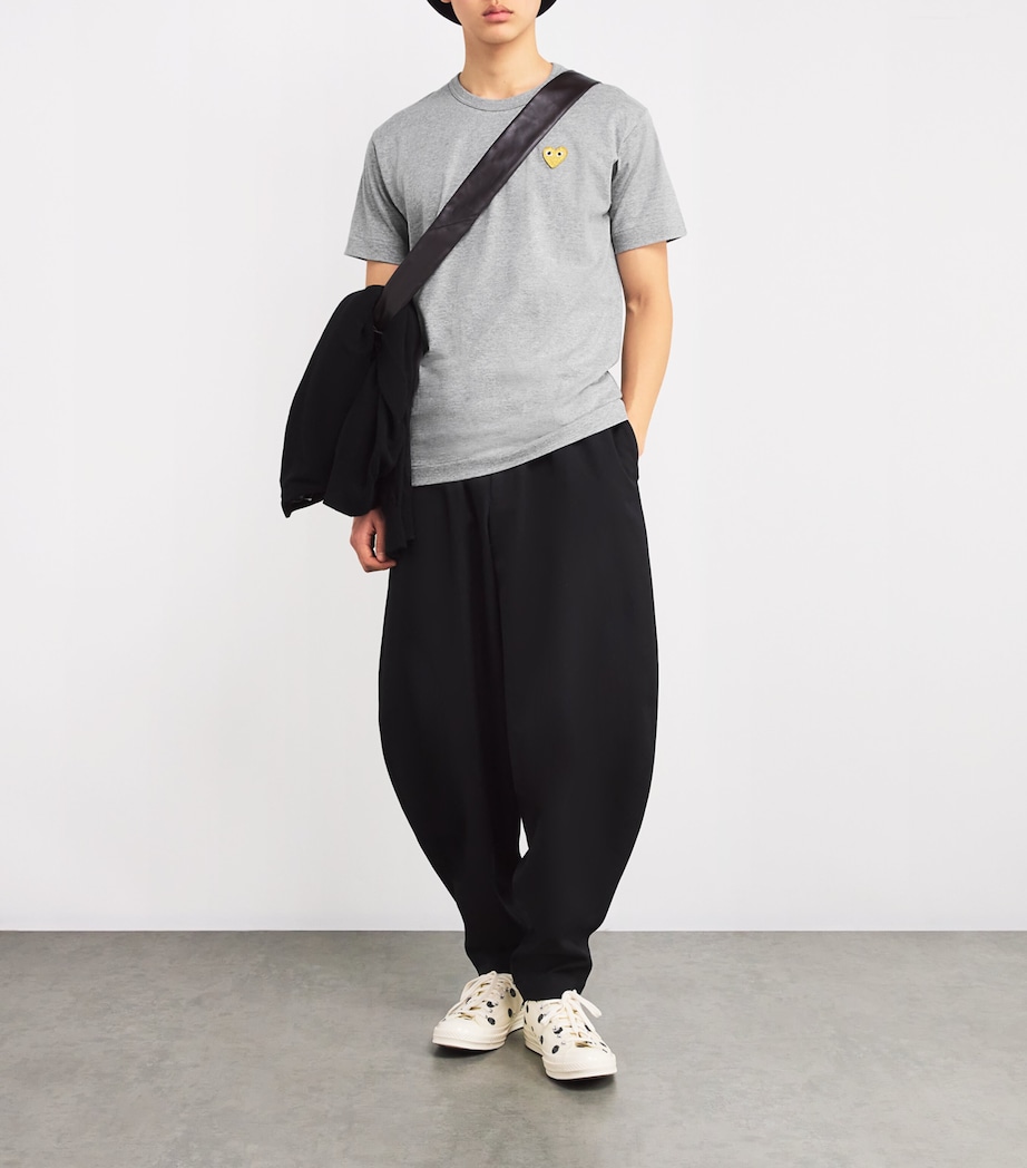 Heart Logo T-Shirt GREY Image 2