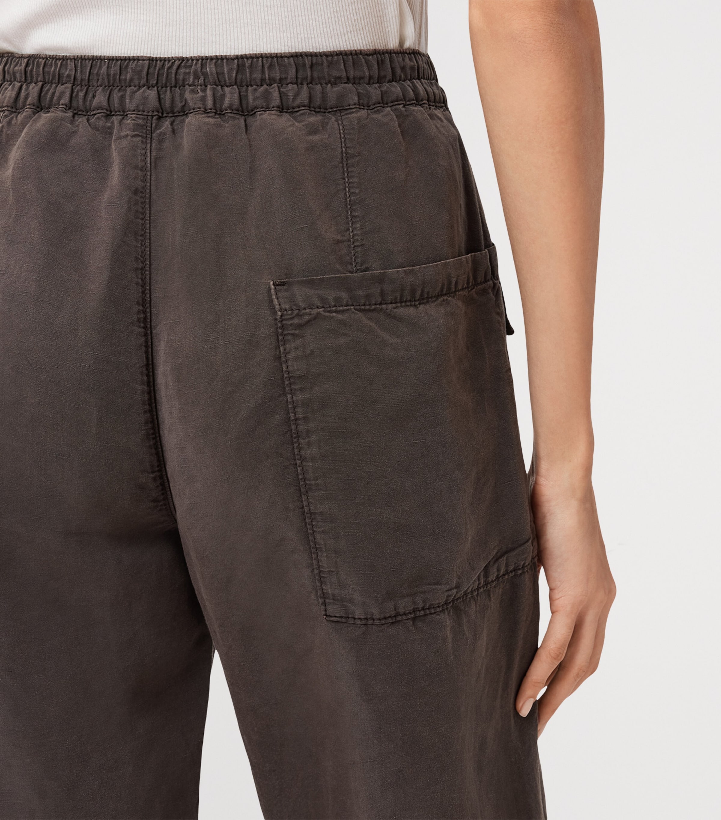 Val Cargo Trousers DARK BROWN Image 9