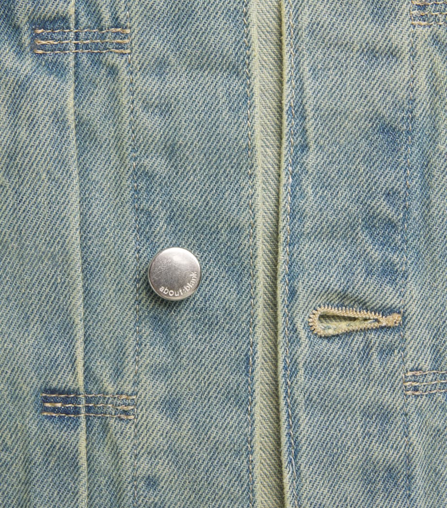 about:blank Mens Denim Jacket Murky Wash Image 6