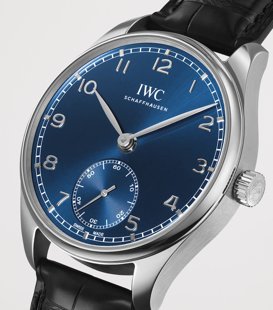 Stainless Steel Portugieser Automatic Watch 40 BLUE Image 5