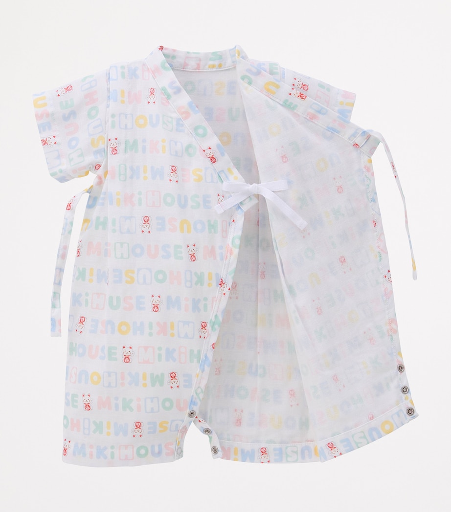 Cotton Print Playsuit (1-6 Months) 68 Image 2
