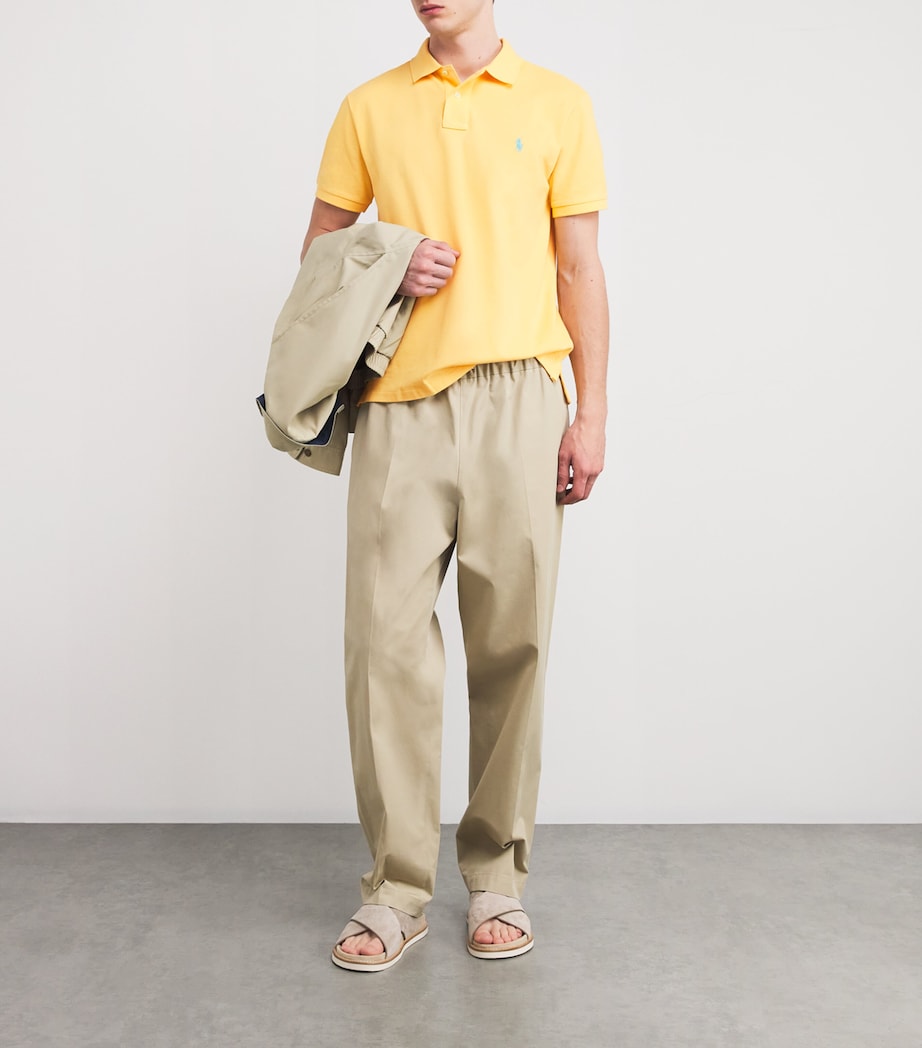 Polo Pony Polo Shirt CORN YELLOW Image 2