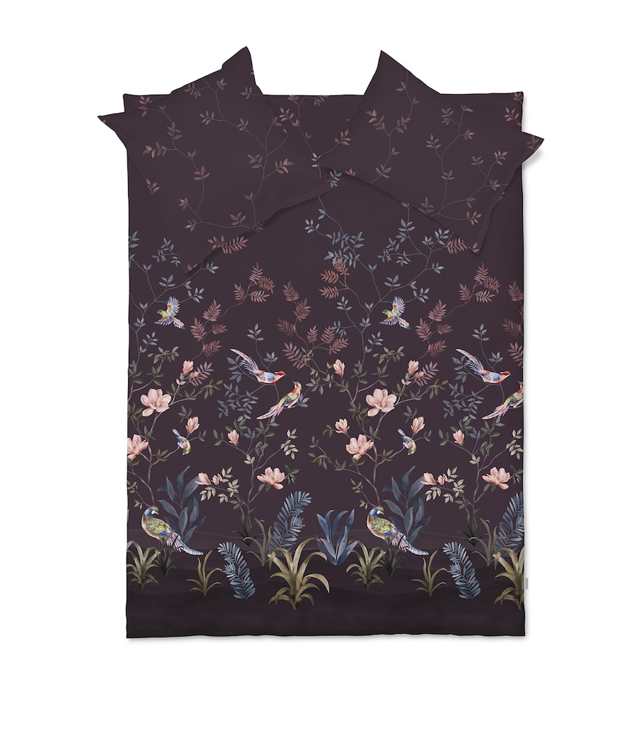 Schlossberg Gaia Oxford Pillowcase (50cm x 75cm) Aubergine Image 1