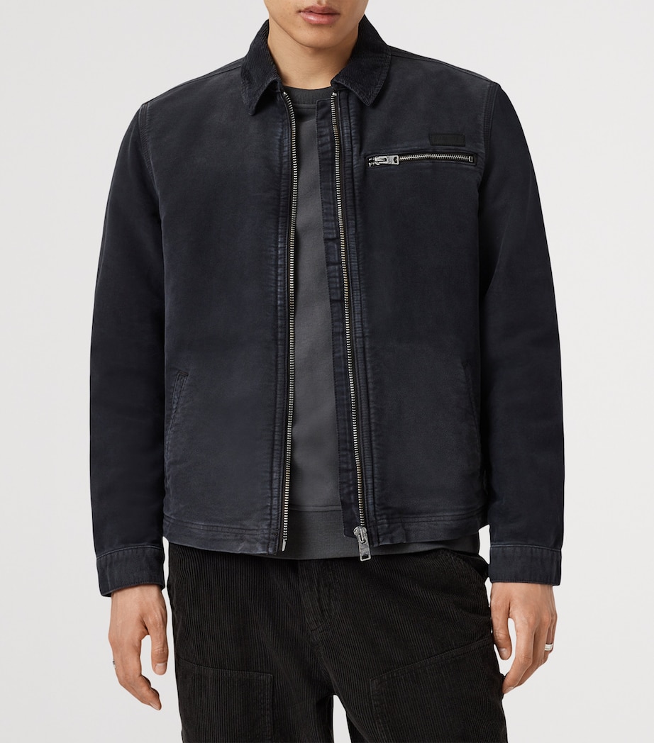 Corduroy-Trim Rothwell Jacket ONYX BLACK Image 4