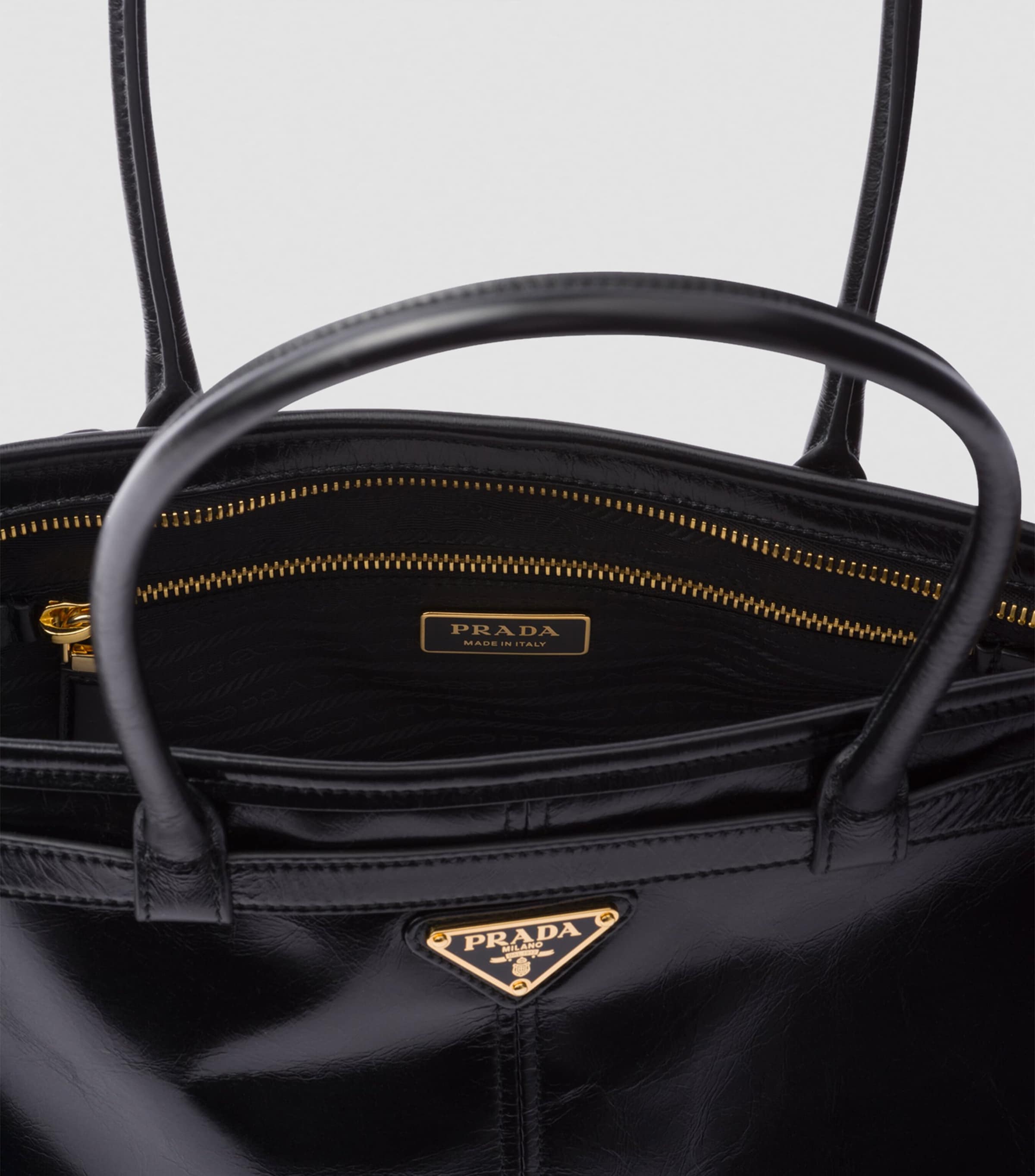 Large Leather Bonnie Top-Handle Bag F0002 Image 8