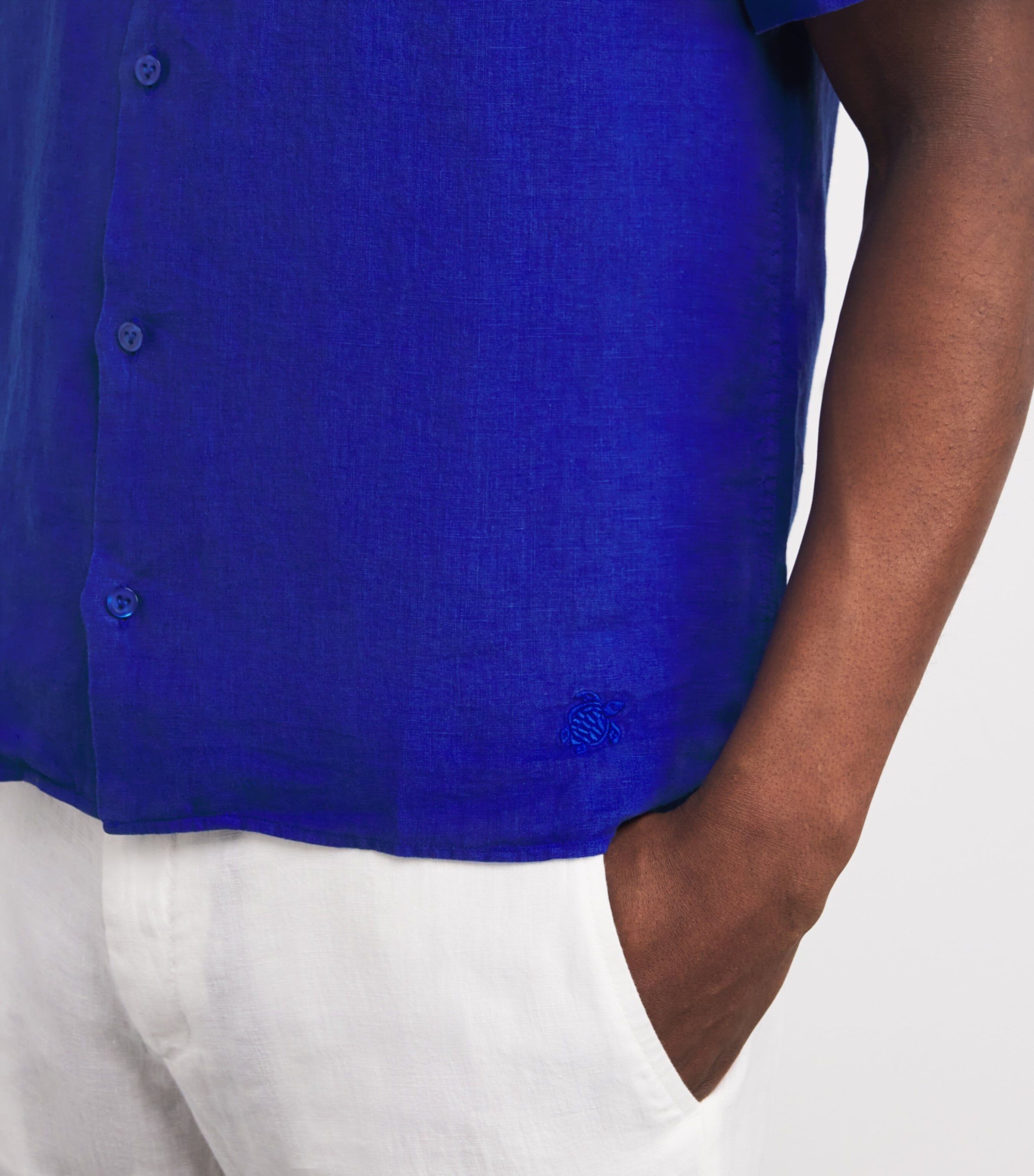 Linen Charli Shirt 613-MARRAKECH Image 6