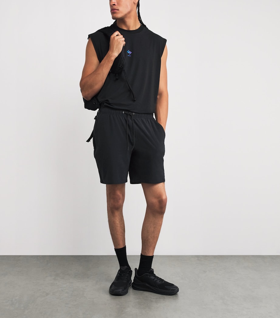 247 Motion Oversized Tank Top BLACK/PURPLE FADE Image 2