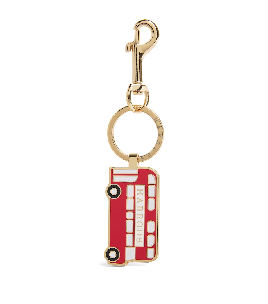 London Bus Keyring OXBLOOD Image 1