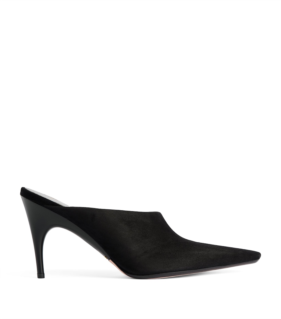 Balenciaga Suede Duchesse Mules 90 Image 1