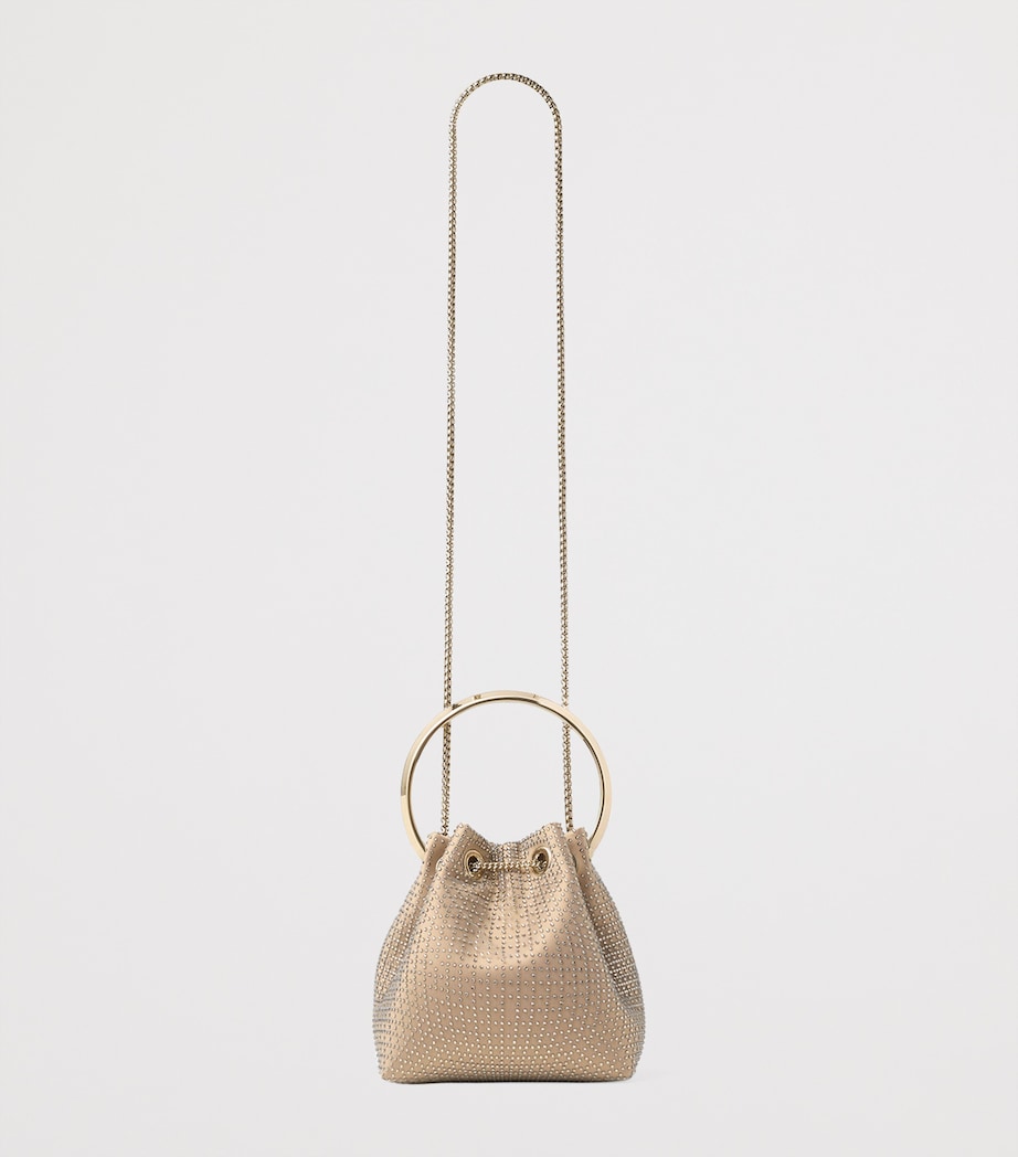 Embellished Bon Bon Top-Handle Bag LIGHT GOLD MIX/LIGHT Image 4