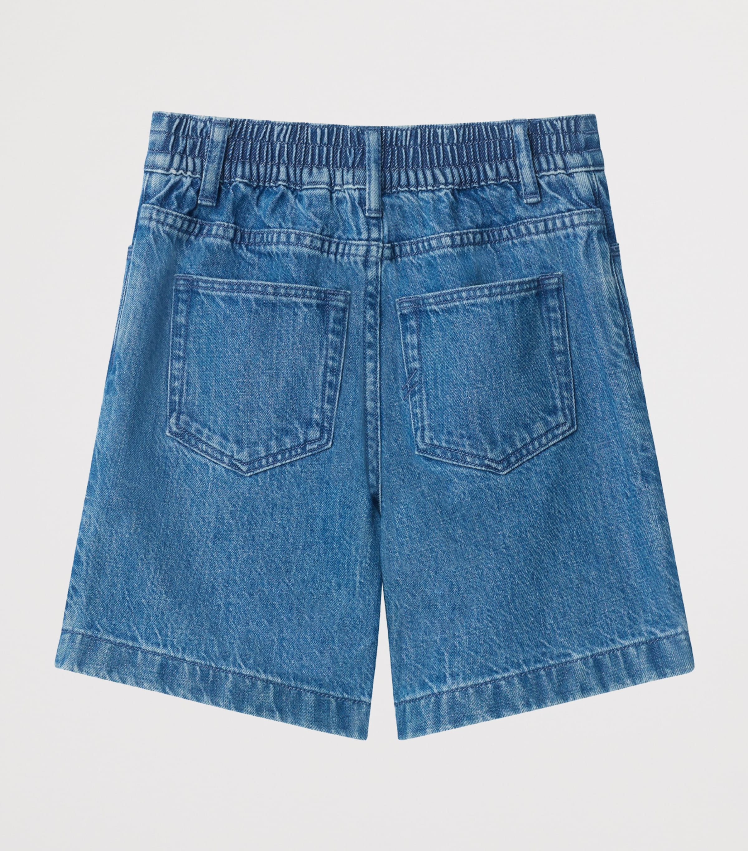 Burberry Kids EKD Denim Shorts (14 Years) Vintage Denim Image 2