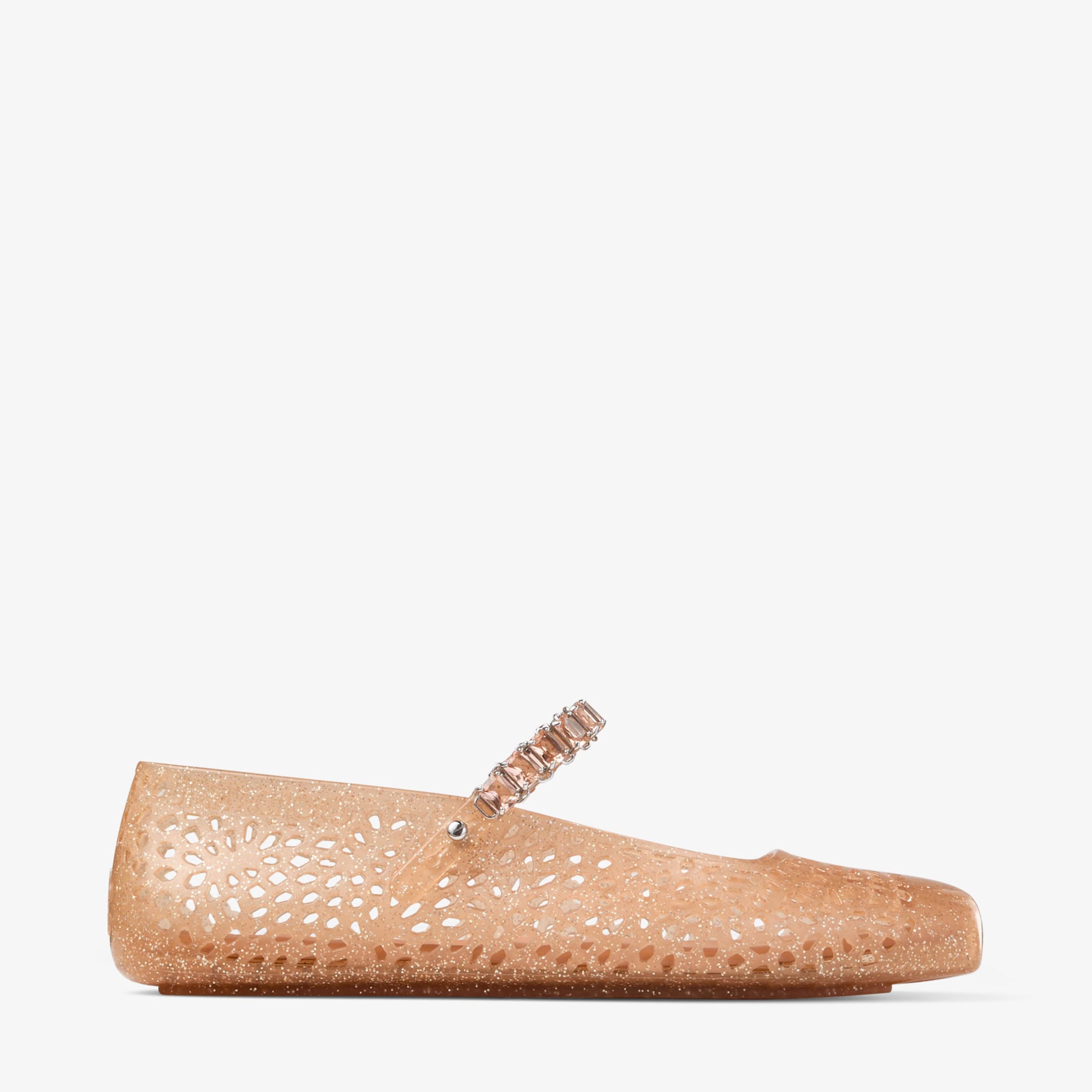 Shop Jimmy Choo The Jelly Ballet Flats