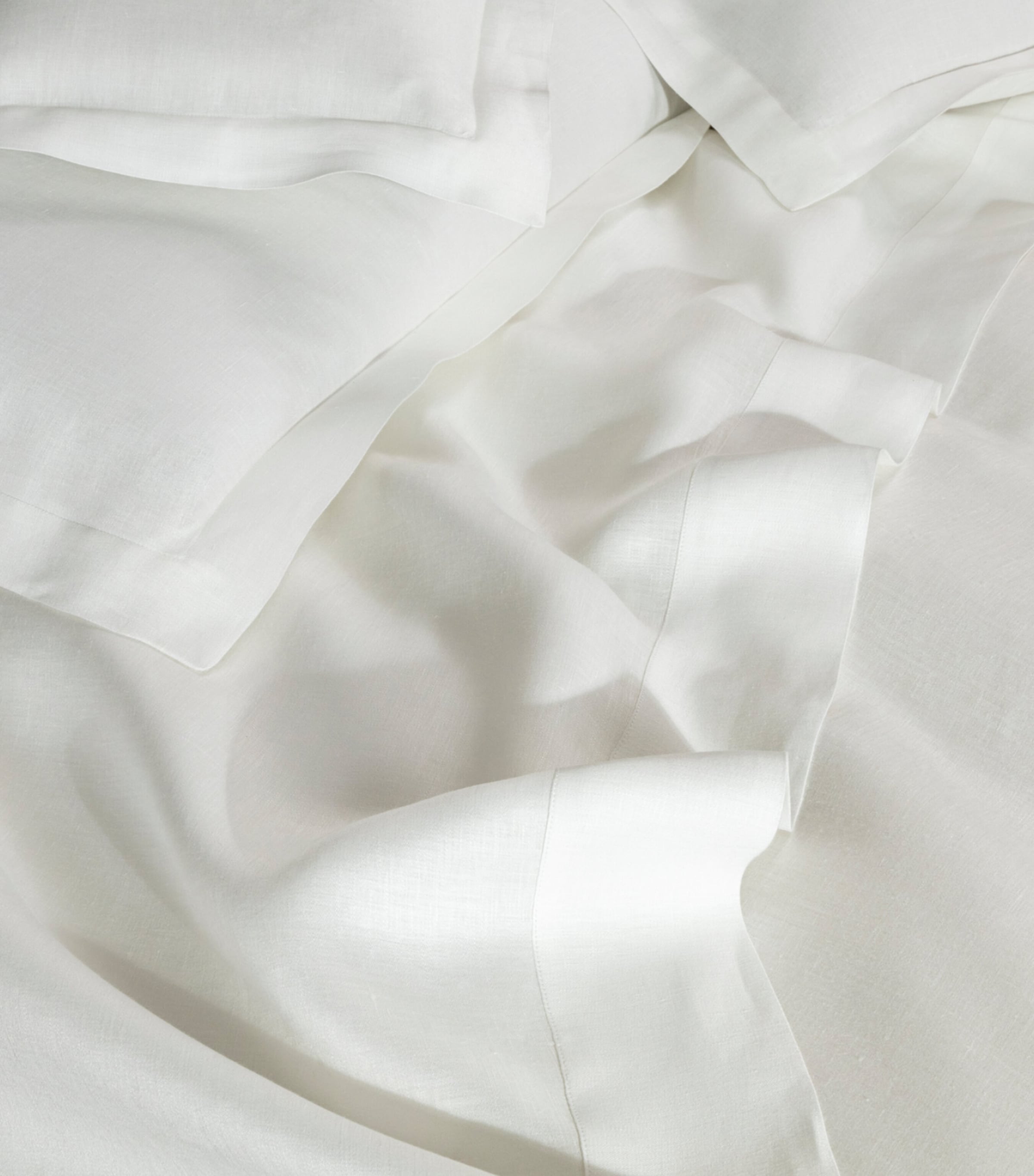 Frette Super King Divine Duvet Cover (260cm x 240cm) Bianco Ottico Image 3
