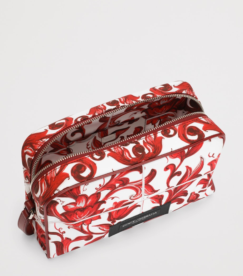Dolce&Gabbana Majolica Print Messenger Bag Maiolica Rub Image 4