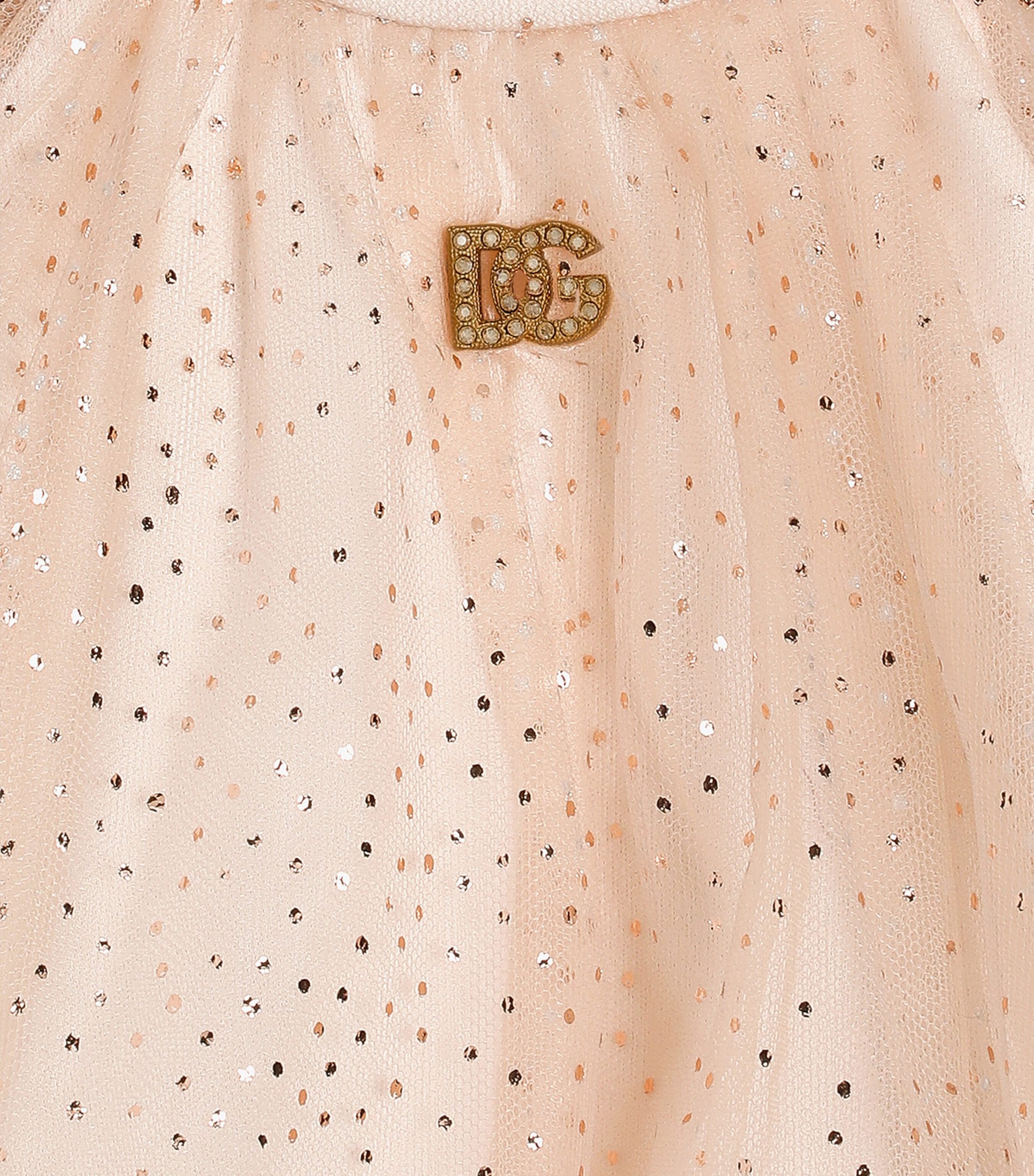 Tulle Embellished Dress and Bloomers Set (3-36 Months) HF5RZ-POIS LAMIN Image 5