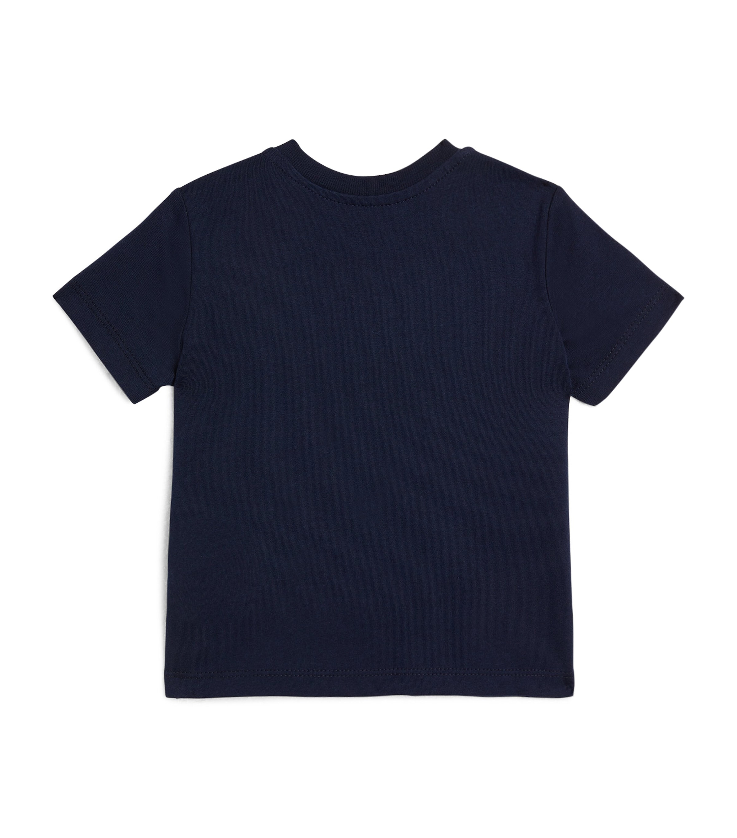 Cotton Logo T-Shirt (3-24 Months) CRUISE NAVY Image 2