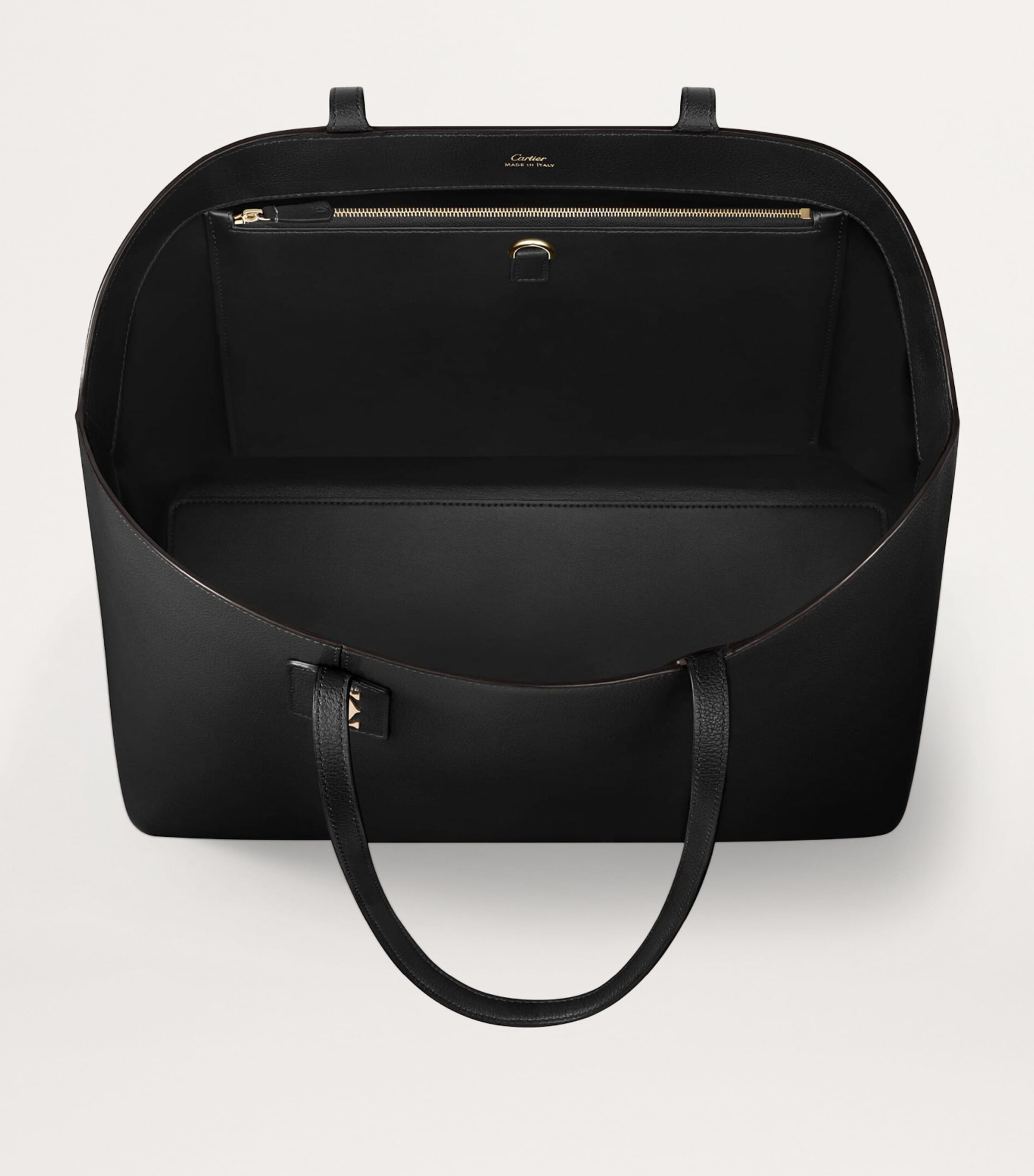 Cartier Calfskin C de Cartier Tote Bag Black Image 4