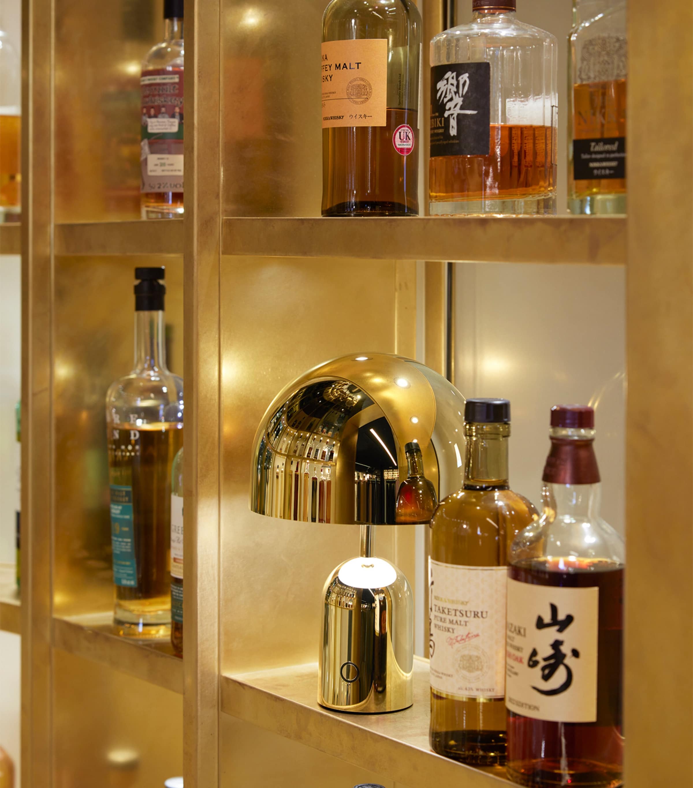 Portable Bell Table Lamp GOLD Image 6